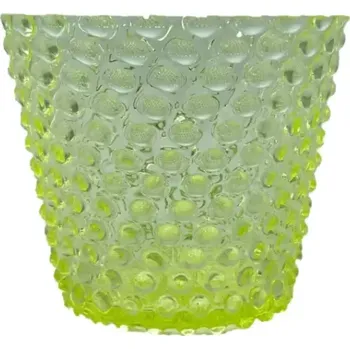 Váza Váza,Svícen,Květináč,Mísa 16cm - Hobnail - Ananas -uranová žluť | 101267