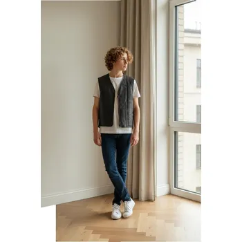 Pánská casual bunda Snaha Jihlava Pánská kožená vesta velikost 50 Nové