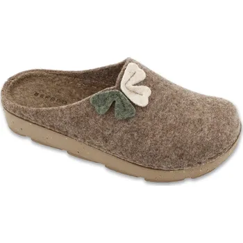 Dámské pantofle Pantofle papuče bačkory Befado 155D172 hnědé filcové velikost: 39