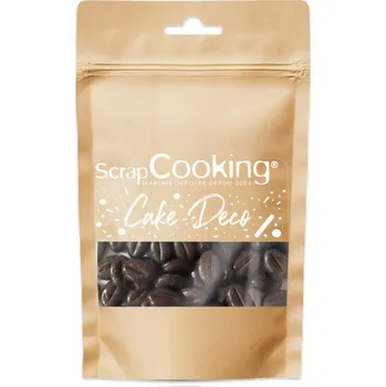 Káva ScrapCooking Čokoládová kávová zrna 80 g