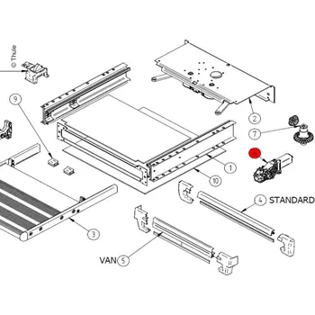 Markýza Thule Motor Slide Out 12V