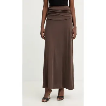 Dámské oblečení Sukně Guess MILENA W6RD58.KAQL2 hnědá 89X, vel. S
