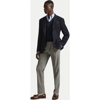 Pánský svetr Polo Ralph Lauren Svetr Ls Sf Vn Pp 710670789004 Tmavomodrá Slim Fit M