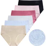 FANNIFEN Dámské kalhotky s vysokým pasem CZ8069 3ks Barva: Mix, Velikost: XL