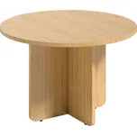 Kulatý konferenční stolek | přírodní