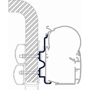 Markýza Adaptér PW1000/1100/1500 Rozměr: 350cm