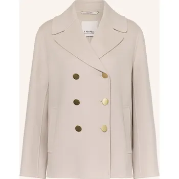 Dámský kabát S Max Mara Dámský Kabát Margot, krémová, 34