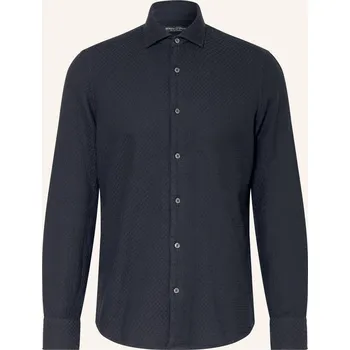 Pánská košile Marc O'polo Pánská Košile Shaped Fit, tmavě modrá, 42