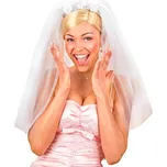 Widmann Čelenka závoj nevěsta bílý