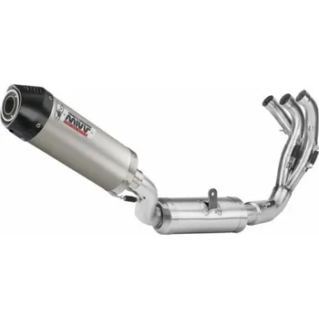 Auto-moto Výfuk kompletní 3x1 MIVV OVAL Y.069.L4C Titan / Karbonové víčko pro YAMAHA Tracer 9