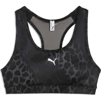 Dámské spodní prádlo Dámská sportovní podprsenka Puma 4KEEPS BRA - P - MID S Černá, Tmavě šedá, Bílá