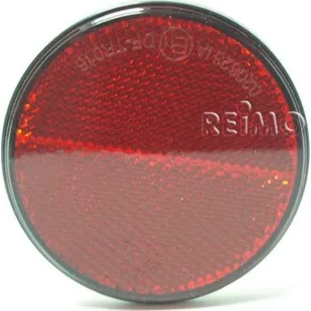 Carbest Kulatý reflektor, červený