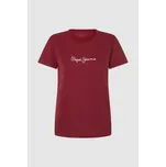 Pepe Jeans Dámské tričko FIORE Barva: červená, Velikost: S