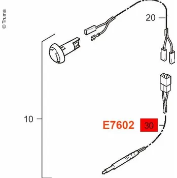 Příslušenství ke karavanu Truma Adaptér kabel s jackem