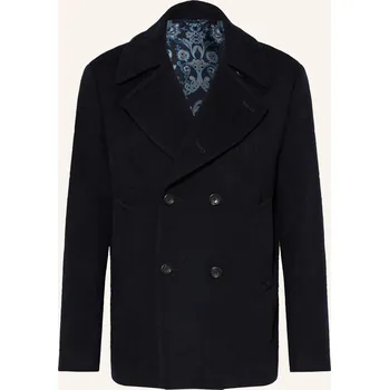 Pánský kabát Etro Pánský Kabát Z Žakárové Tkaniny, černá, 50