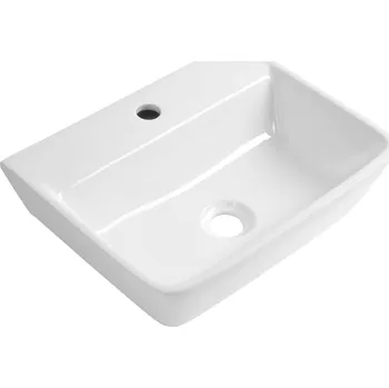 Aqualine REEMA keramické umyvadlo 45x35cm, bílá - NP440