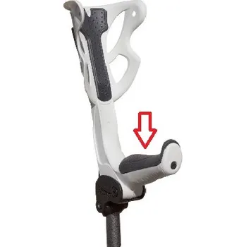 Zdraví Vměkčená rukojeť k berli ergodynamic