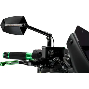Zrcátko pro motocykl Puig GTI 015NN – pravé zpětné zrcátko s integrovaným blinkrem pro YAMAHA MT-09 850 / 890