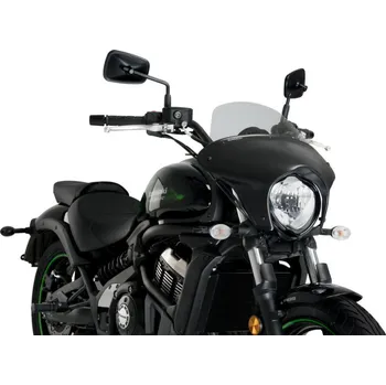 Plexi štít PUIG BATWING SML 21076H kouřová dlouhé pro KAWASAKI Vulcan S 650