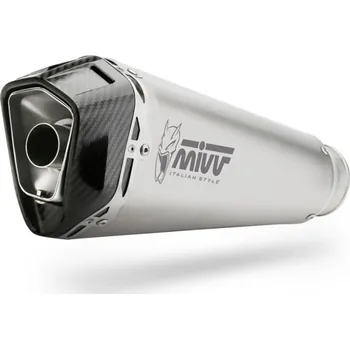 Motodíl Koncovka výfuku MIVV DELTA RACE H.084.LDRX Stailness Steel pro HONDA CB 500 X, XA
