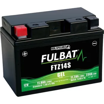 Auto-moto baterie Továrně aktivovaná motocyklová baterie FULBAT FTZ14S (YTZ14S) pro HONDA X-ADV 750