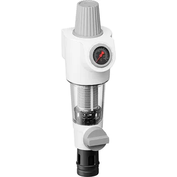 vodní filtr RESIDEO Odkalovací filtr s redukčním ventilem Honeywell PrimusPlus FKN74CS-LF bez připojovacího šroubení (FKN74CS-1LFA)