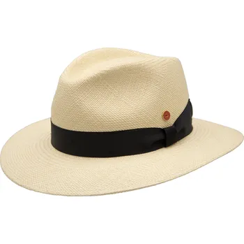 Klobouk Luxusní panamský klobouk Fedora - Mayser Tarbes - UV faktor 80 Velikost: 61 cm (XL)