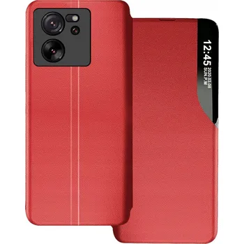 Pouzdro na mobilní telefon Flipové pouzdro BBE CASE pro Xiaomi 13T Pro, červené