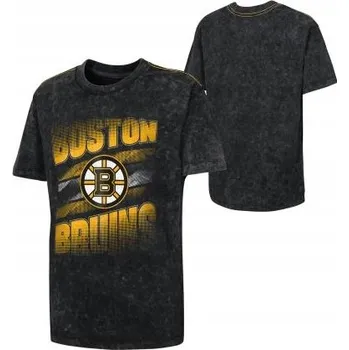 Chlapecké tričko Dětské tričko Boston Bruins NHL Fresh Mindset Crew Nk Mineral Velikost: Dět