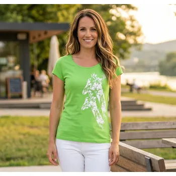 Dámské tričko Dámské triko ALTISPORT ALW034122 APPLE GREEN XS