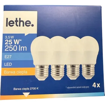 Žárovka ŽÁROVKY LETHE GU10 LED 3W 250LM - Ekvivalent 25W, 4 KUSY