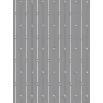 Tapeta A.S. Création | Vliesová tapeta na zeď Versace 6 79173-3 | 0,53 x 10,05 m | šedá, metalická + Šedá, metalická vliesová tapeta na stěnu 791733 v rozměru 0,53 x 10,05 m