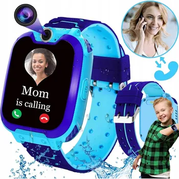 Hodinky Dětské hodinky Hodinky pro děti SIM Hovory Menu PL