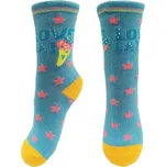 Dívčí ponožky Aura.Via - GN2558, modrá Barva: Modrá, Velikost: 24-27