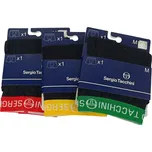 SERGIO TACCHINI Pánské bavlněné boxerky velikost M Nové, náhodná barva lemu