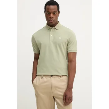 Pánské tričko Bavlněné polo tričko Hackett London HM5600001 zelená 78X, vel. XXL