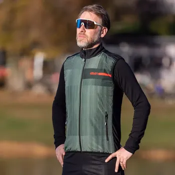 Pánská vesta Pánská hybridní vesta Eleven Swift Olive - XL