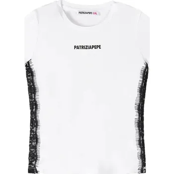 Chlapecké tričko Dětské tričko Patrizia Pepe J051 7M0965 bílá 00X, vel. 164