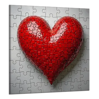 Obraz Obraz na plátně Rudé srdce , jednodílný 4364AY