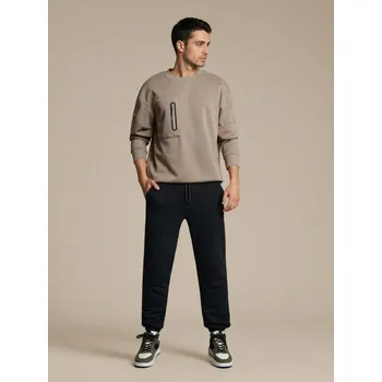 Pánské kalhoty Sinsay - Kalhoty joggers - černá - 034EV-99X - 034EV-99X-L
