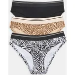 Sinsay - Bavlněné kalhotky 3 balení - vícebarevná - 602GV-MLC - 602GV-MLC-XXL