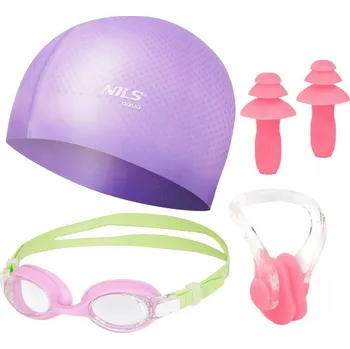 Plavecké brýle Plavecké brýle pro děti Nils Aqua NQAW30 + NQG700AF + NQC DOTS