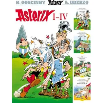 Komiks pro dospělé Asterix I - IV - René Goscinny