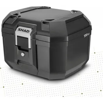 Zavazadlo na motocykl Vrchní kufr na motorku SHAD Terra TR41 D0TR41100 černá pro KTM Duke 390