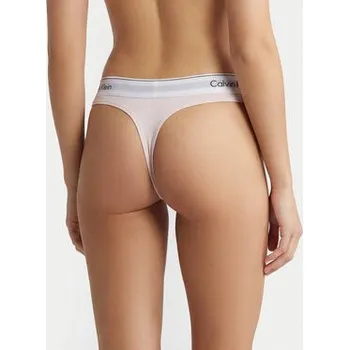 Kalhotky Calvin Klein Underwear Kalhotky string LV00QF8518 Růžová XL