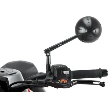 Zrcátko pro motocykl Zpětné zrcátko PUIG RETRO 9795N černý levý pro YAMAHA MT-07 700