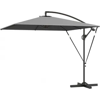 Slunečník Konzolový slunečník, průměr 260 cm | šedý