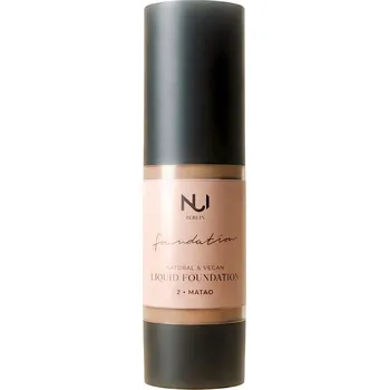 Make-up NUI Cosmetics Přírodní tekutý makeup s hedvábným výsledným efektem 30 ml Barva: Puru