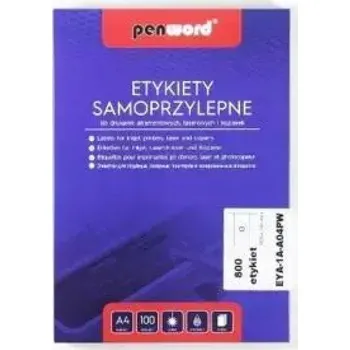 Speciální papír Samolepicí etikety Penword 105 x 74 mm, 800 ks