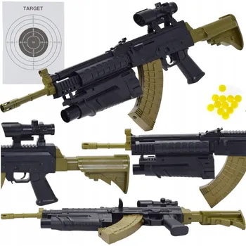 Dětská zbraň PUŠKA, PUŠKA ZBRANĚ, LASEROVÝ MÍŘIDEL, REPLIKA GRANÁTOMET , ZBRAŇ HRAČKA